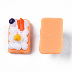 Undurchsichtige Cabochons aus Epoxidharz CRES-S358-48