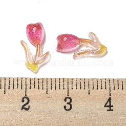 Leuchtende Cabochons aus transparentem Harz RESI-D013-05A