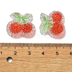 Obst transparente Epoxidharz Decoden Cabochons CRES-I030-24A