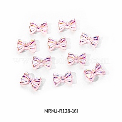 Galvanisierte Bowknot-Harz-Cabochons MRMJ-R128-16I