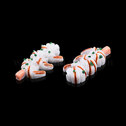 Undurchsichtige Decoden-Cabochons aus Harz CRES-N021-158