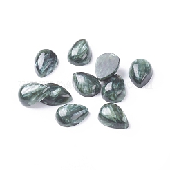 Natürliche Seraphinit-Cabochons X-G-E557-09A