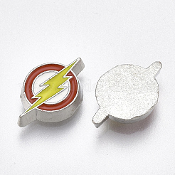 Legierung Schmelz Cabochons PALLOY-T054-81