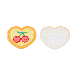 Transparent bedruckte Acryl-Cabochons TACR-N016-06