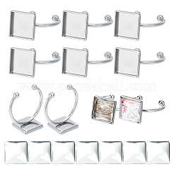 DIY-Set zur Herstellung von quadratischen Manschettenringen DIY-UN0005-39