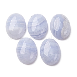 Natürliche blaue Spitze Achat Cabochon G-I363-01F