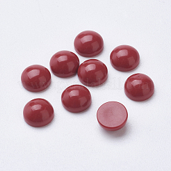 Synthetische Korallen Cabochon G-F501-03-3mm