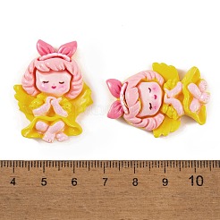 Undurchsichtige Decoden-Cabochons aus Harz CRES-O007-01D
