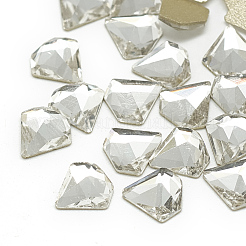 DIY flache Rückseite K9 Glas Strass Cabochons RGLA-T060-07B