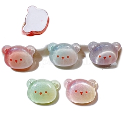 Cabochons aus Harz mit Farbverlauf PW-WG13CD1-01
