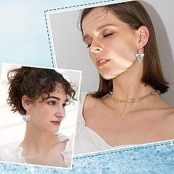 DIY-Sets zur Herstellung geometrischer Ohrhänger FIND-CA0004-70