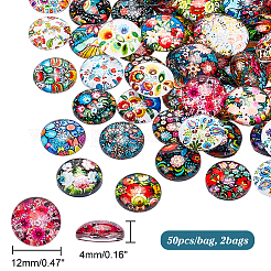 Glas cabochons GLAA-PH0002-18