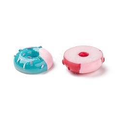 (defekter Restposten: leicht abblätternde Farbe) sprühlackierte Harz-Cabochons CRES-XCP0001-23