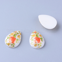 Gedruckte Harz Cabochons CRES-T003-13x18mm-09