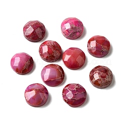Gefärbter natürlicher Regalit / imperialer Jaspis / Seesediment-Jaspis-Cabochons G-L617-C02-10mm
