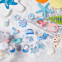 84 Stück 14 Stile Epoxidharz Decoden Cabochons CRES-SC0002-91