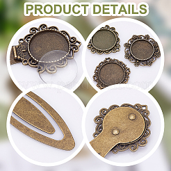 DIY-Set zum Basteln von leeren Kuppel-Lesezeichen DIY-NB0007-62
