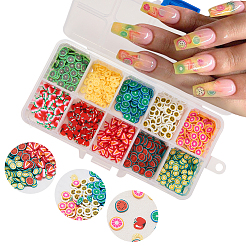 Handgemachte Polymer Clay Nagelkunstdekoration Zubehör CLAY-SC0001-03