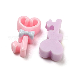 Undurchsichtige Decoden-Cabochons aus Harz RESI-C046-12