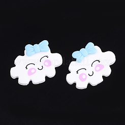 Handgemachter Ton-Cabochon CLAY-S091-10
