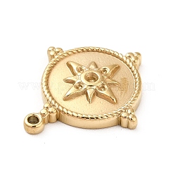 Ionenplattierung (IP) 304 Edelstahl Anhänger Strass-Einstellungen STAS-G295-50G