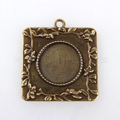 Flache runde Legierung Kristallrhinestoneohrring Ohrstecker Komponenten für baumeln Charms -Fassungen X-TIBEP-M018-17AB-NF