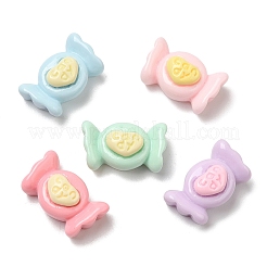 Undurchsichtige Decoden-Cabochons aus Kunstharzimitat für Lebensmittel RESI-K027-16