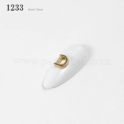Legierungsnagelkunstdekorationen MRMJ-Q033-037D