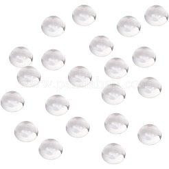 Transparente Glas Cabochons GGLA-PH0002-02B