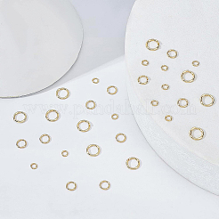 Benecreat 30pcs 3 Arten Messing Sprungringe KK-BC0002-21