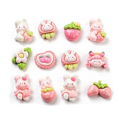 Süße undurchsichtige Decoden-Cabochons aus Harz RESI-S04-01