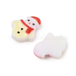 Leuchtende Harz-Cabochons mit Weihnachtsmotiv RESI-U003-02F