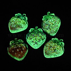Leuchtende Cabochons aus transparentem Harz CRES-V001-02