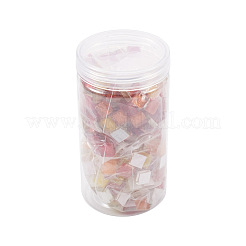 400pcs 2 Arten Glascabochons GGLA-TA0001-09D