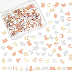 640 Stück Messing-Cabochons im 8-Stil MRMJ-OC0003-27