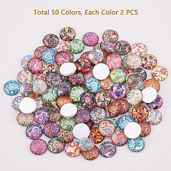 Glas cabochons GGLA-PH0006-05