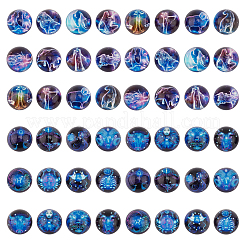 Glas cabochons GGLA-AR0001-02B
