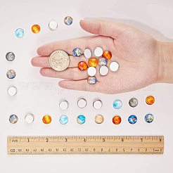 Glas cabochons GLAA-SC0001-03A
