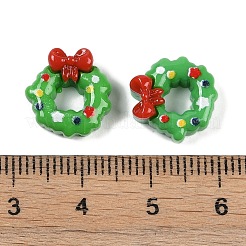 Weihnachtsmotiv opake Decoden-Cabochons aus Kunstharz CRES-M036-03O