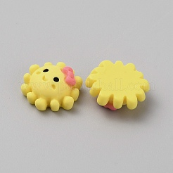 Undurchsichtige Cartoon-Harz-Cabochons CRES-CJC0009-08