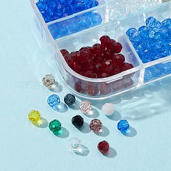 480 Stück 12 Farben Glasperlenstränge EGLA-FS0001-33