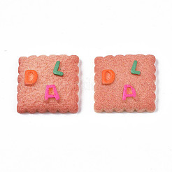 Undurchsichtige Cabochons aus Epoxidharz CRES-S358-61