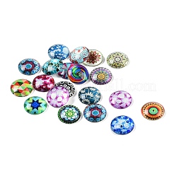 Glas cabochons GGLA-XCP0001-08