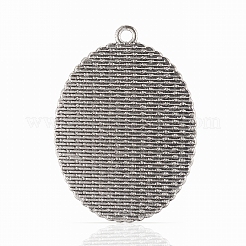 Antikes Silber überzogene große Anhänger-Legierung PALLOY-P108-05AS