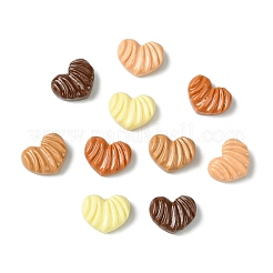 Undurchsichtige Decoden-Cabochons aus Kunstharzimitat für Lebensmittel RESI-CJC0023-11
