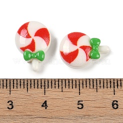 Weihnachtsmotiv opake Decoden-Cabochons aus Kunstharz CRES-M036-03L