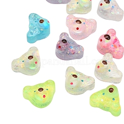 Transparente Decoden-Cabochons aus Harz RESI-CJ0001-128