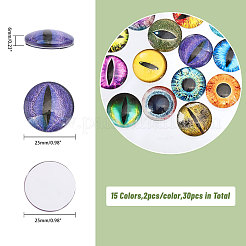 30 Stück leuchtende DIY-CA0006-27B