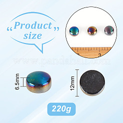 Glas cabochons GGLA-WH0030-03