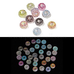 Leuchtende transparente Decoden-Cabochons aus Harz RESI-K036-12